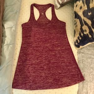 Lululemon ‘Heathered Dewberry’ Luxtreme CRB, 6